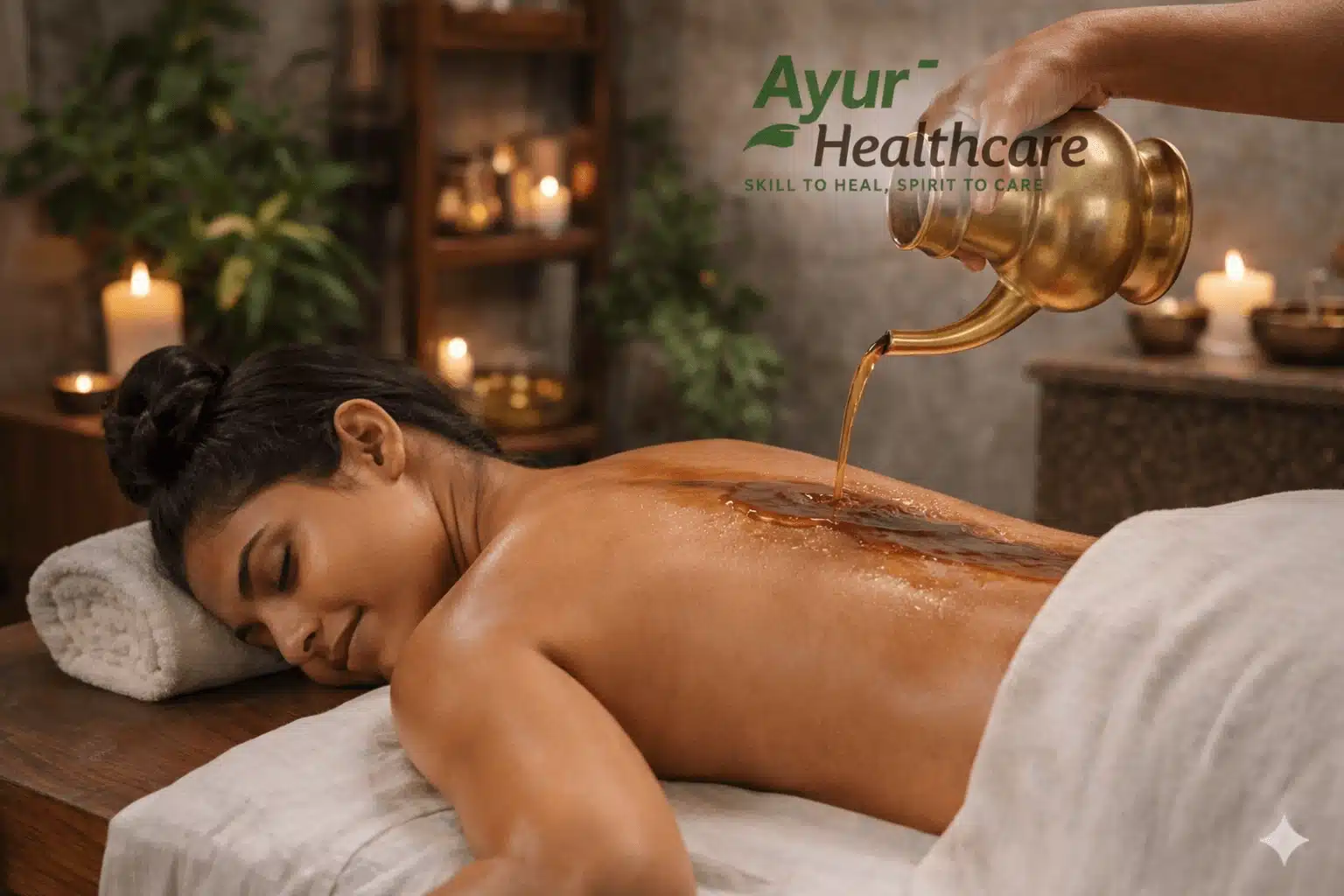 Dhanyamla Dhara at Ayur Healthcare, Parramatta, Sydney