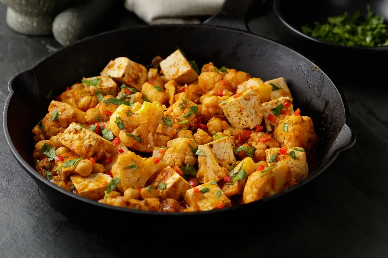Tofu Cauliflower Korma Recipe Ayur Healthcare