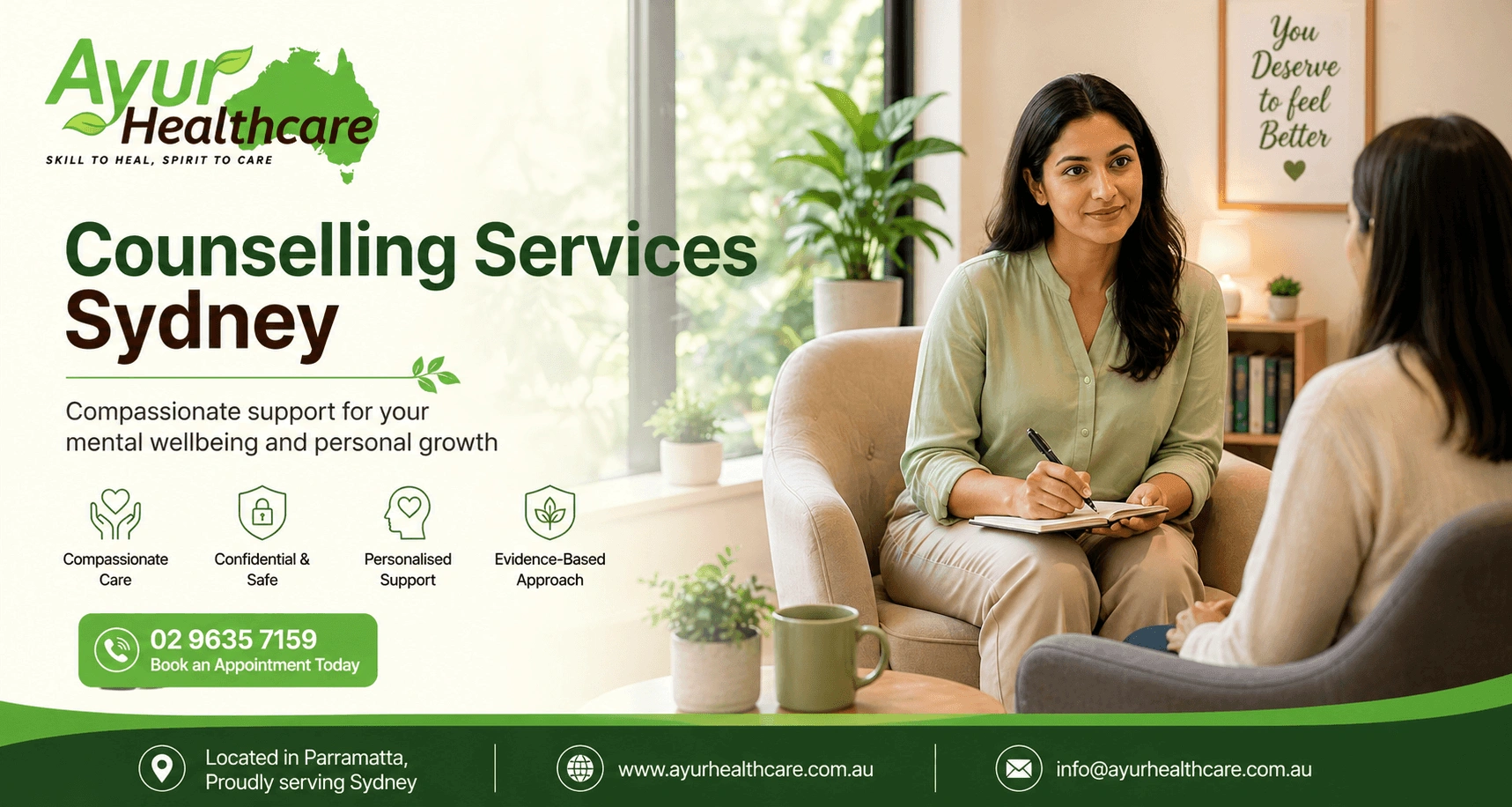Counselling services Sydney